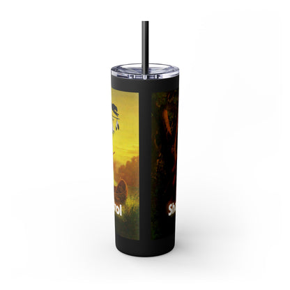 Shawnee East Skinny Tumbler with Straw, 20oz