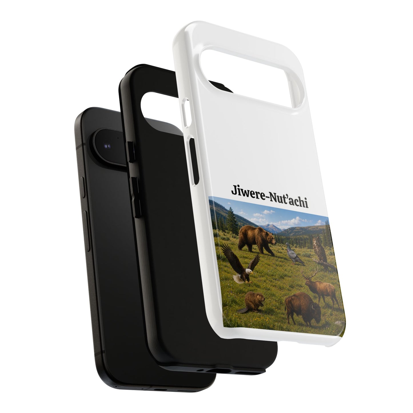 Otoe-Missouria Phone Tough Case — Bold 'Tough Cases' Graphic Protective Cover