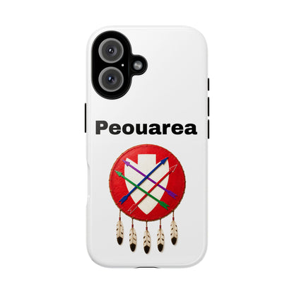 Peoria Phone Case — 'Peouarea' Dreamcatcher Shield Design