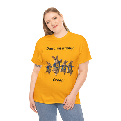 Dancing Rabbit Creek Tee — Vintage Dancing Bunnies Graphic T-Shirt