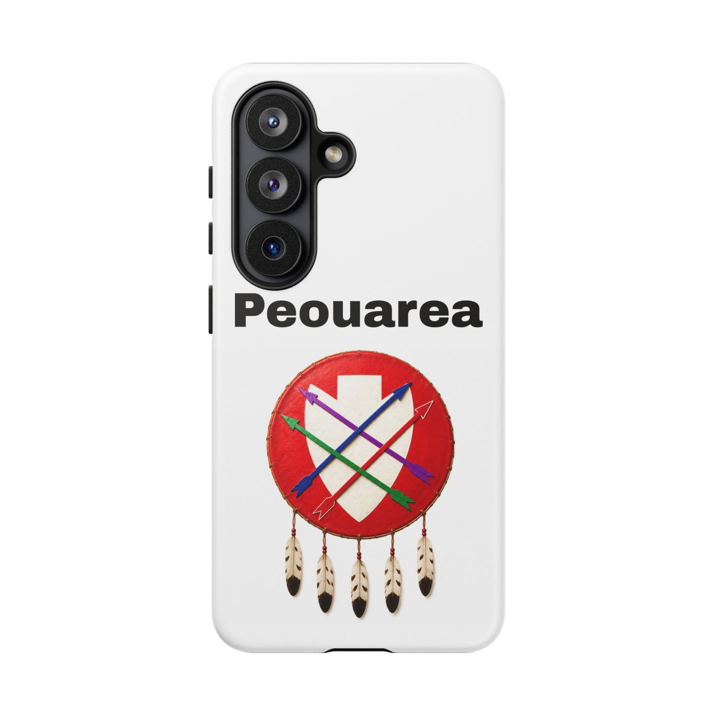 Peoria Phone Case — 'Peouarea' Dreamcatcher Shield Design