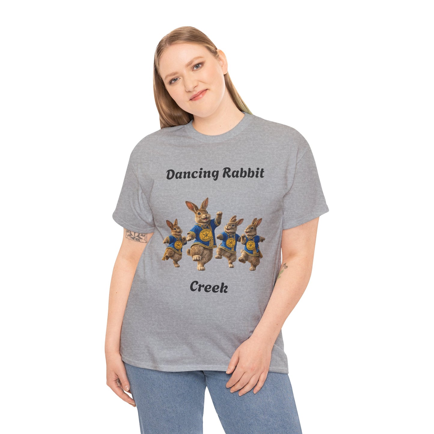 Dancing Rabbit Creek Tee — Vintage Dancing Bunnies Graphic T-Shirt