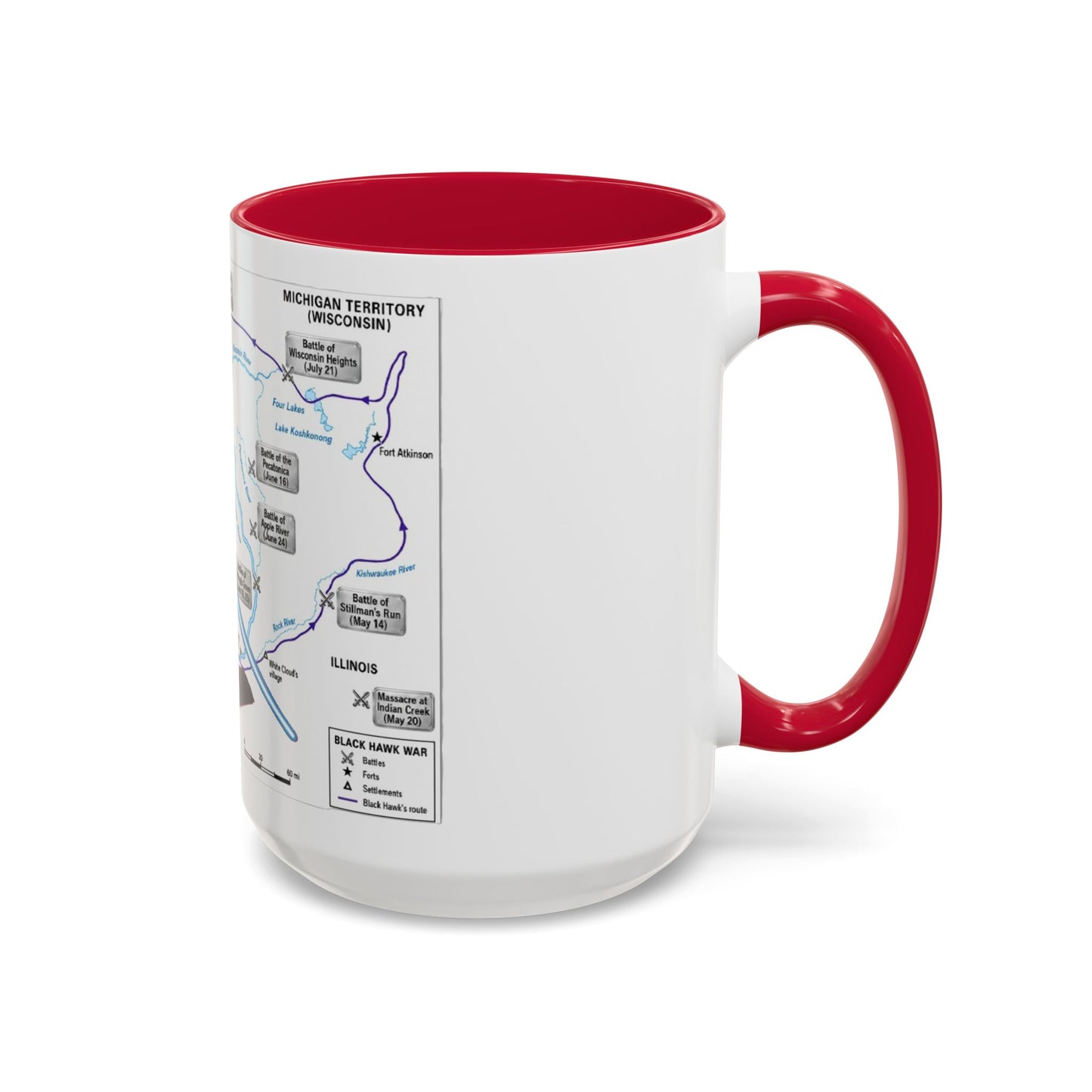 Blackhawk Map Mug — Obi-Wan Kenobi Illustrated Coffee Cup (11oz/15oz)