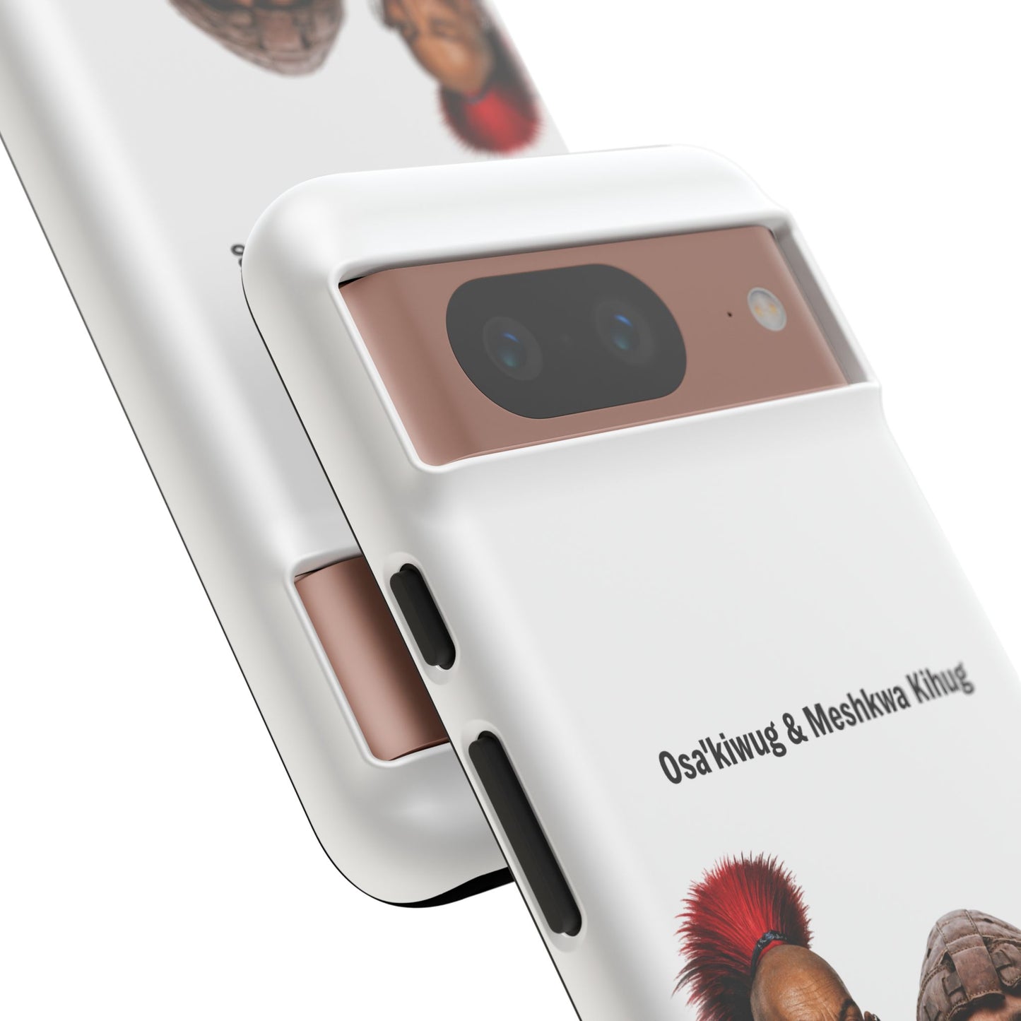 Sac&Fox Phone Case — 'Blackhawk' Raven Crest Protective Tough Case