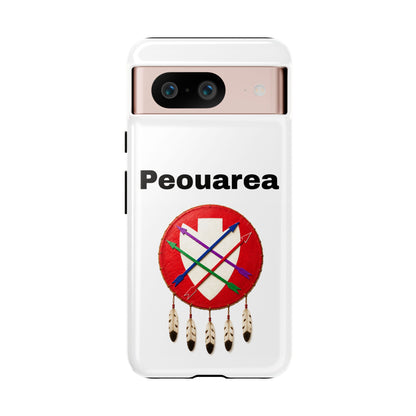 Peoria Phone Case — 'Peouarea' Dreamcatcher Shield Design