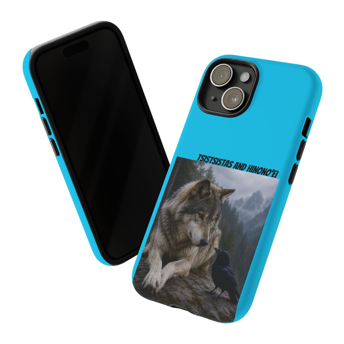 Cheyenne Arapaho Phone Case — 'Tsistsistas and Nihonnei' Protective Silicone Cover