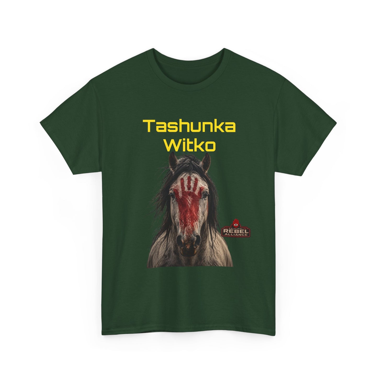 “Tashunka Witko” Painted War Pony Design