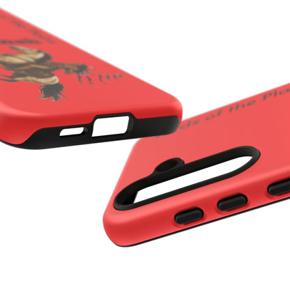 Comanche Numunah Horse Phone Case — 'Lords of the Plains' Red Protective Case