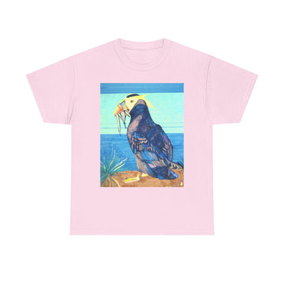 Puffin Beach Tee — Vintage Seaside Bird Graphic T-Shirt