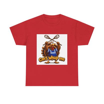 Turkey Mascot Tee — 'Can't Whup Me' Funny Thanksgiving T‑Shirt