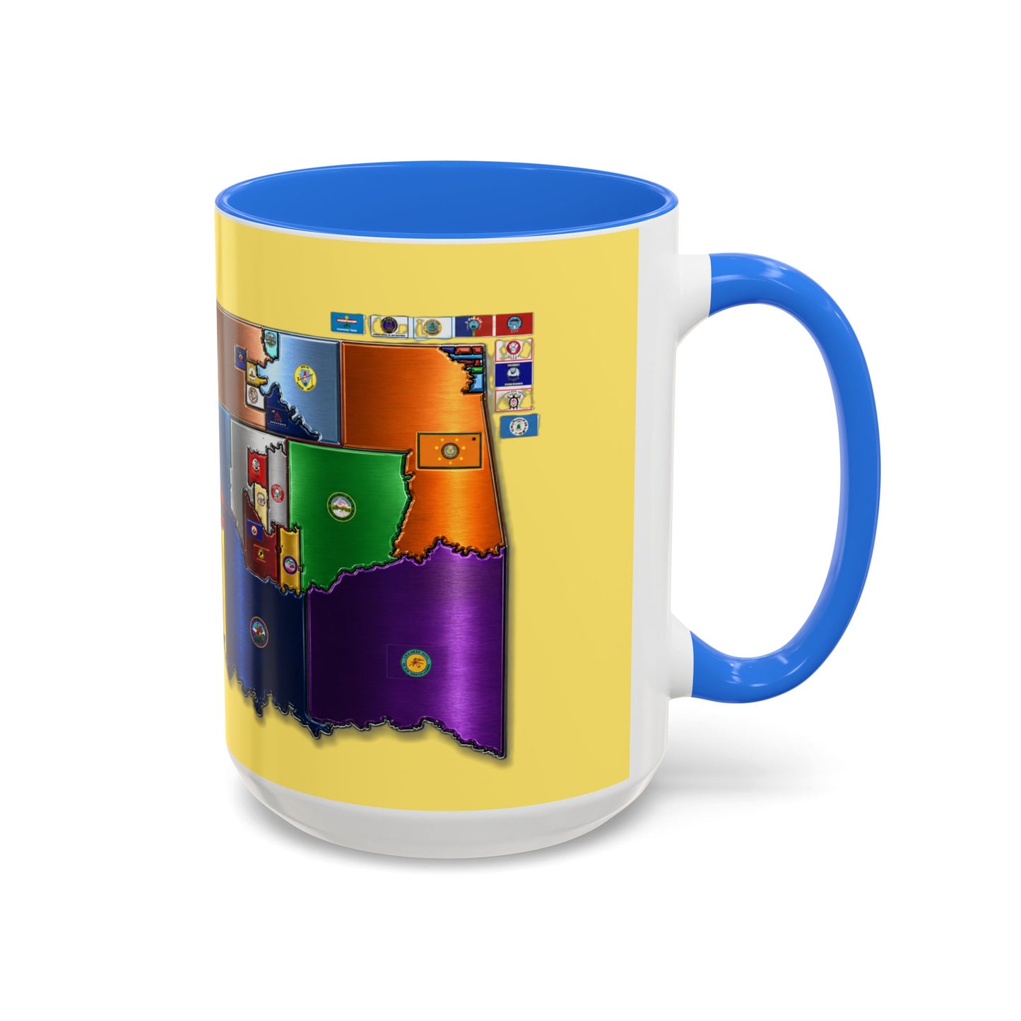 NDN Terr Colorful Mugs (11oz, 15oz)