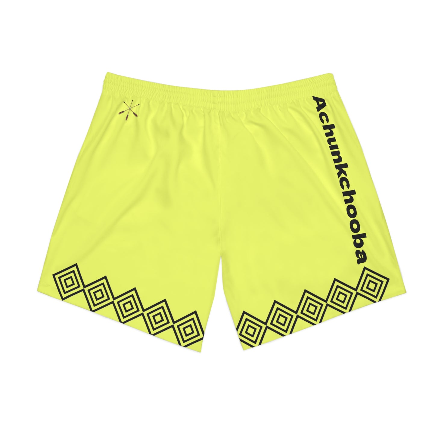 Alligator Achunkchoba Beach Shorts — Neon Yellow Men’s Swim Trunks