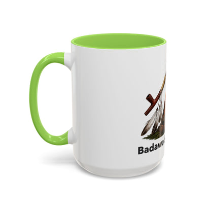 Potawatomi Native Pride Campfire Mug — Badawadame Nadaw Design (11oz/15oz)