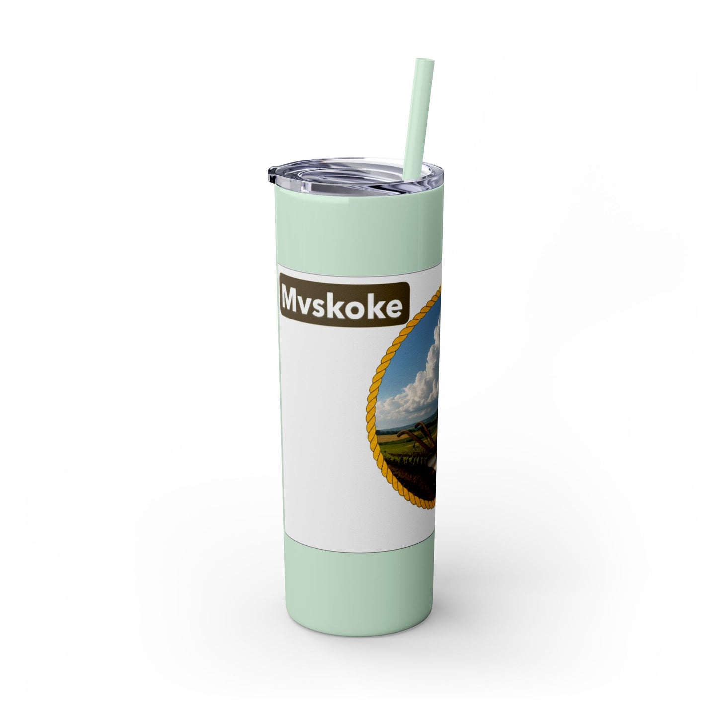 Muscogee Skinny Tumbler