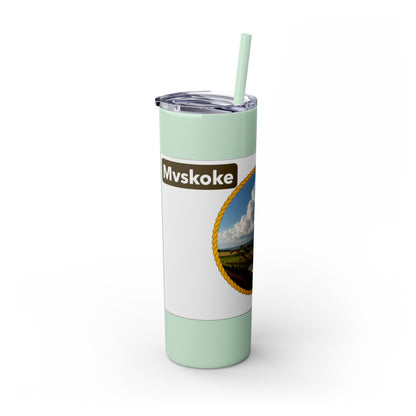Muscogee Skinny Tumbler