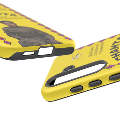 Chahta Tushka Joseph Oklahombi Yellow Phone Case — Native American Tribute Protective Cover