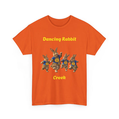 Dancing Rabbit Creek Tee — Vintage Dancing Bunnies Graphic T-Shirt