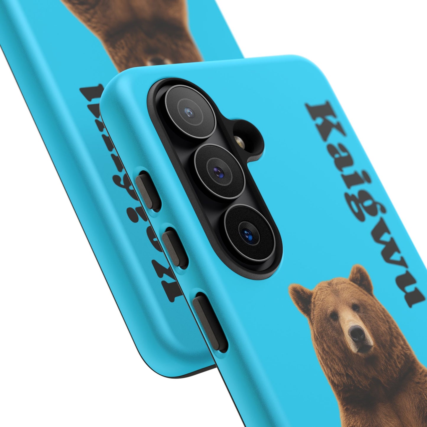 Kiowa Tough Cases: Personalized Kaigwu Tough Phone Case with Horse Rider Design