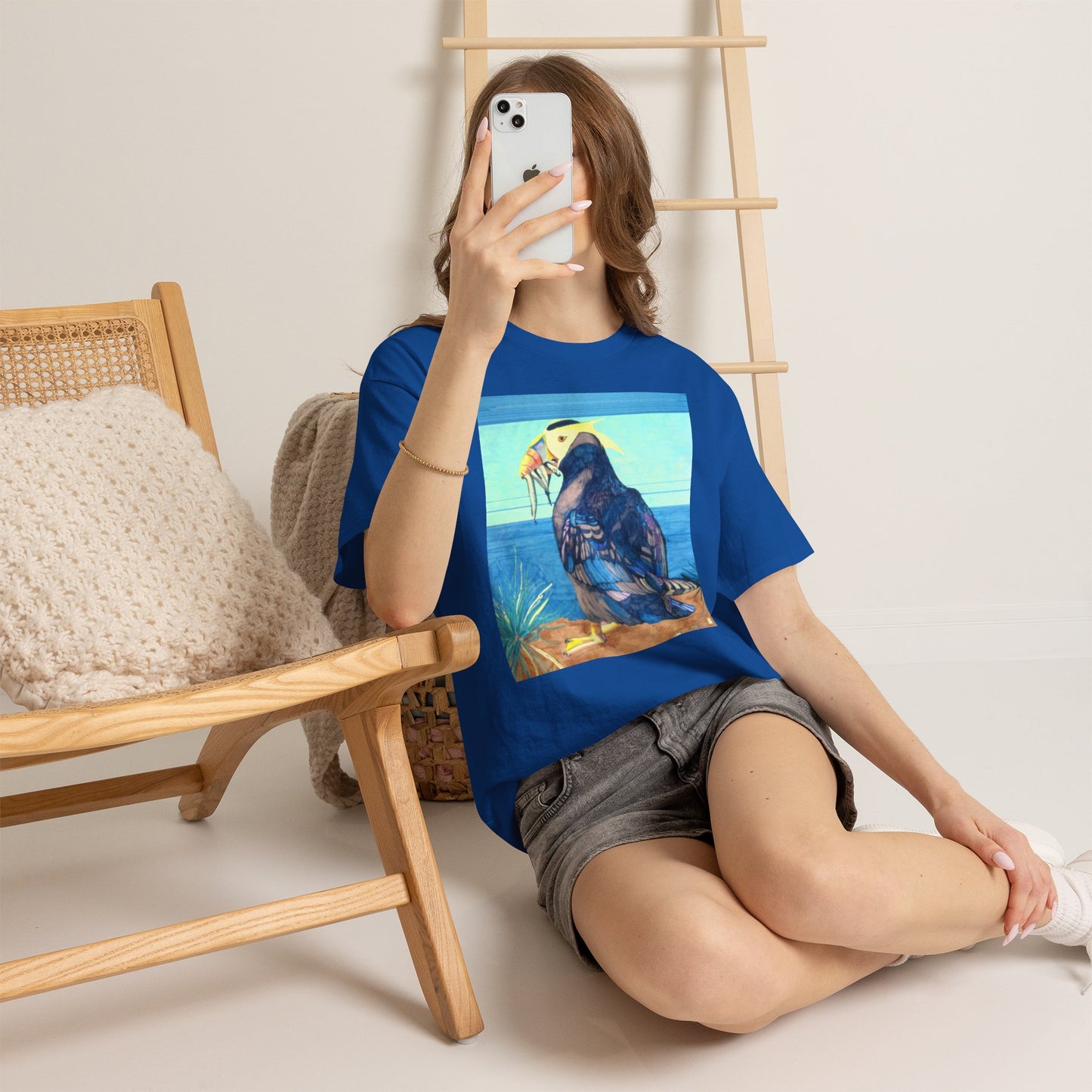 Puffin Beach Tee — Vintage Seaside Bird Graphic T-Shirt