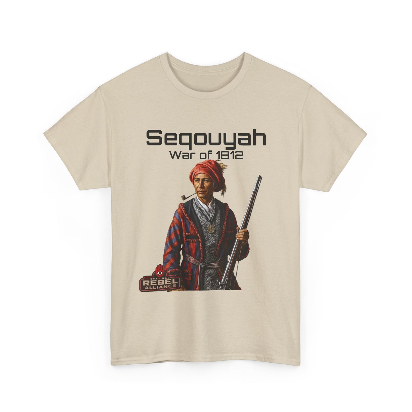 Sequoyah War of 1812 T-Shirt — Native American Historical Tee