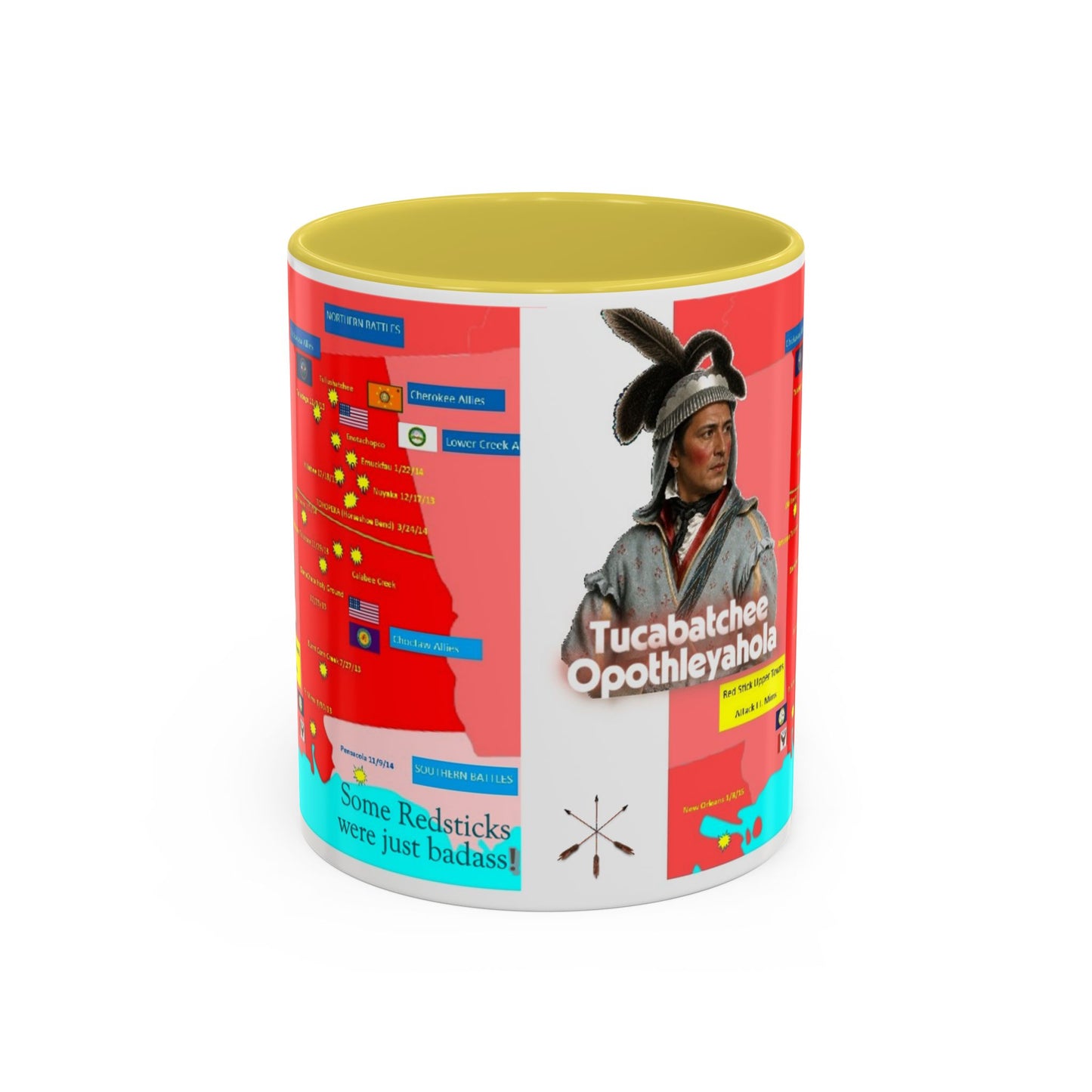 Opothleyahola Colorful Mugs (11oz, 15oz)
