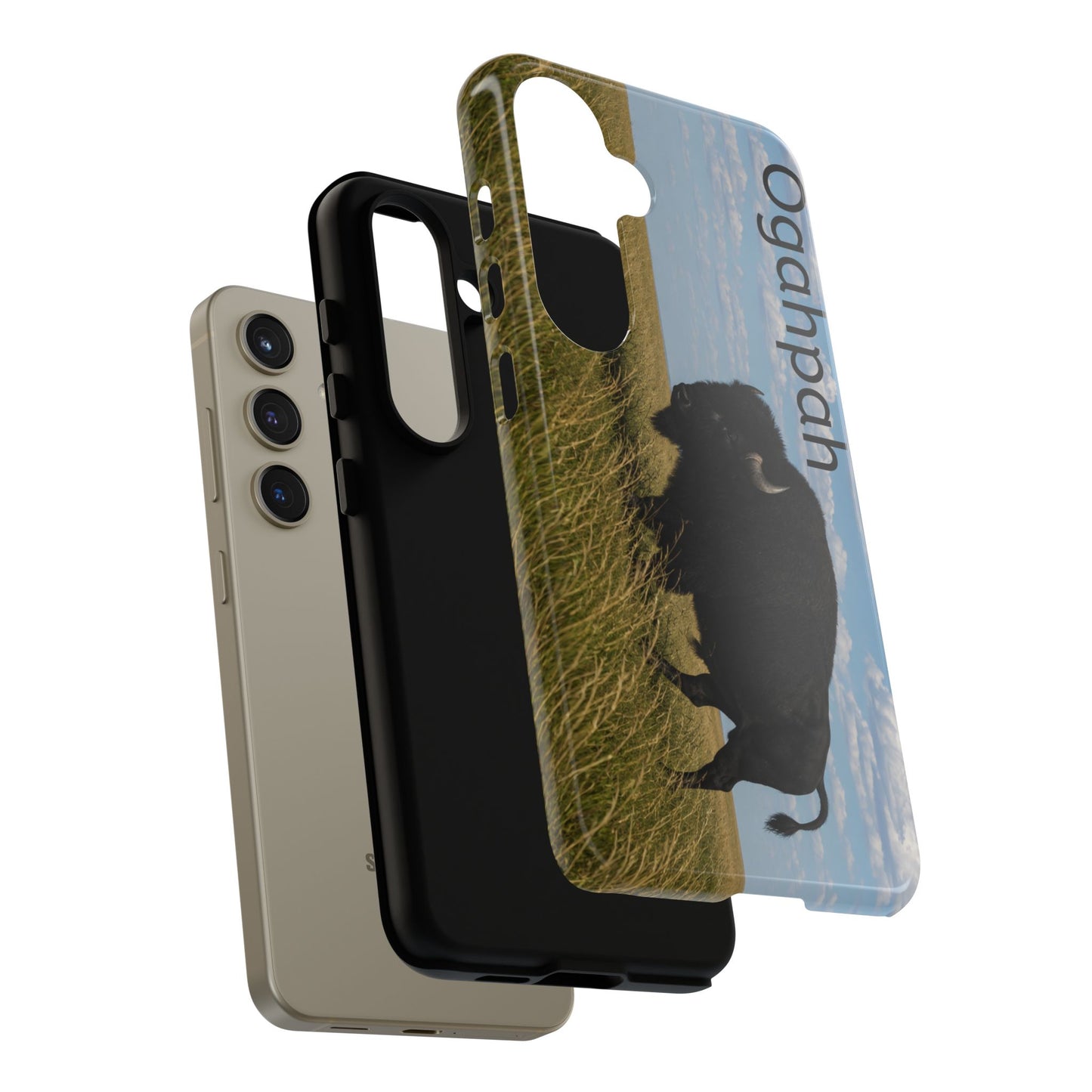 Quapaw Ogahpah Buffalo Phone Case — Native-Inspired Tough Case