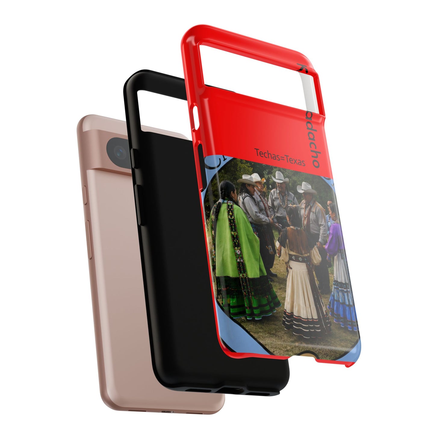 Caddo Phone Case – Native Dancers Photo Design (Kaddhadachto)