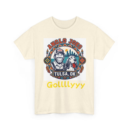 Tulsa Anglo Joe’s Tee — 'Gollllyyy' Retro Sports Graphic T-Shirt