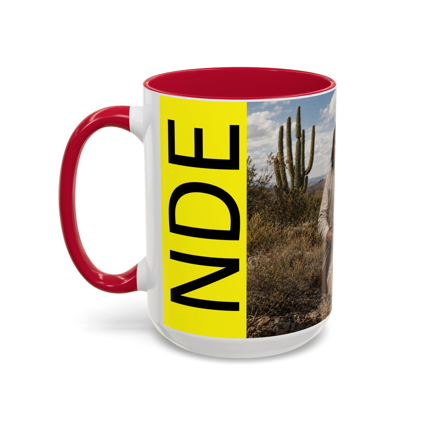 Ft. Sill Apache Desert Scene Coffee Mug — 'N'de' Southwest Landscape 11/15oz