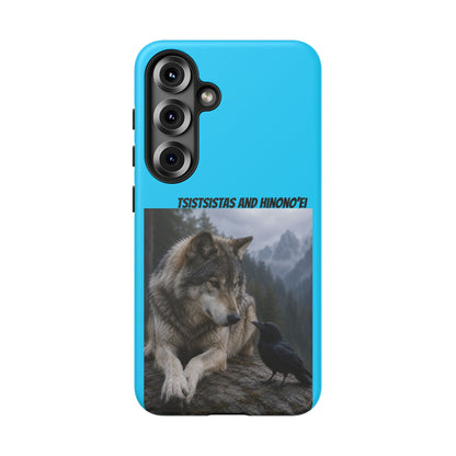 Cheyenne Arapaho Phone Case — 'Tsistsistas and Nihonnei' Protective Silicone Cover