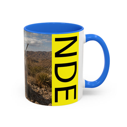 Ft. Sill Apache Desert Scene Coffee Mug — 'N'de' Southwest Landscape 11/15oz