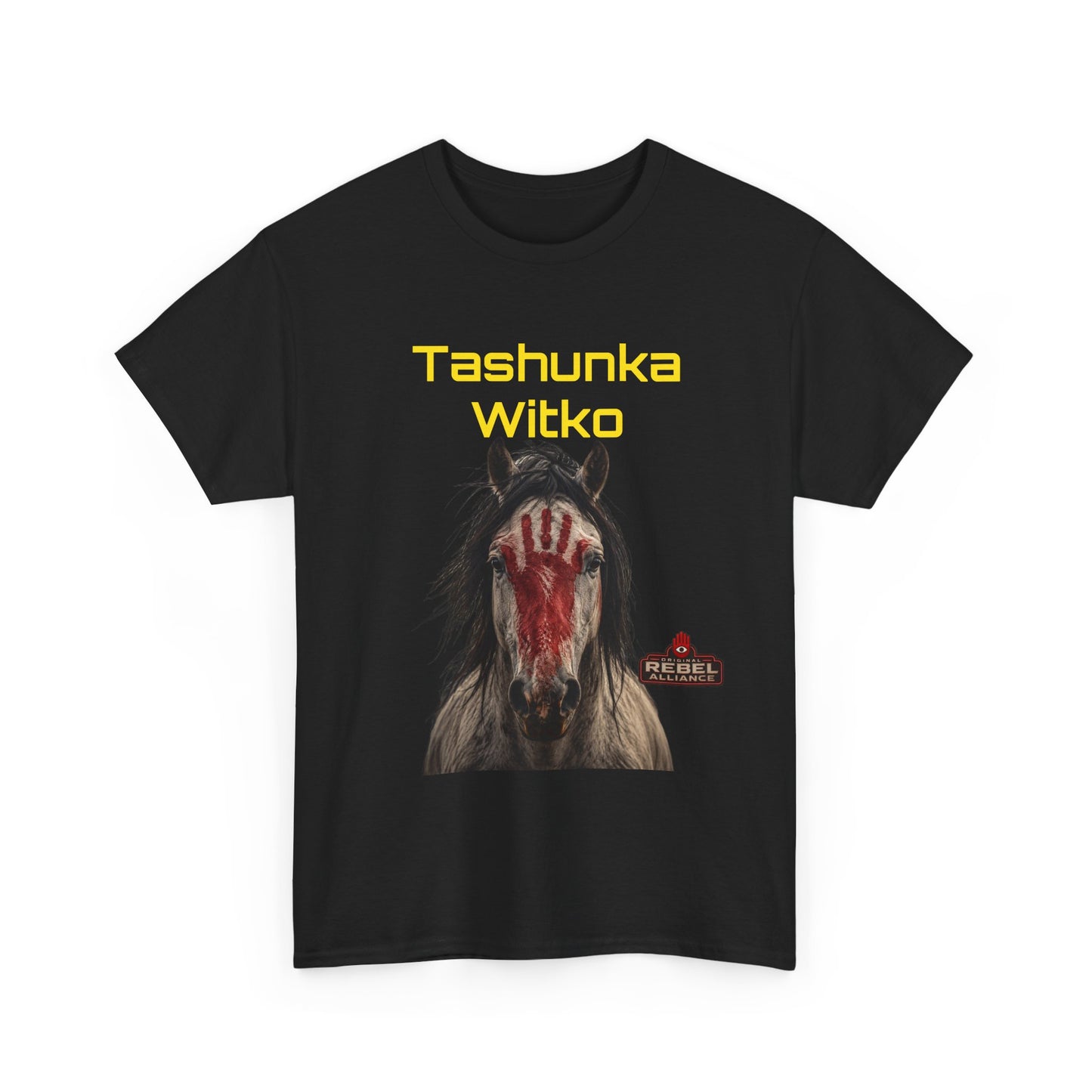 “Tashunka Witko” Painted War Pony Design