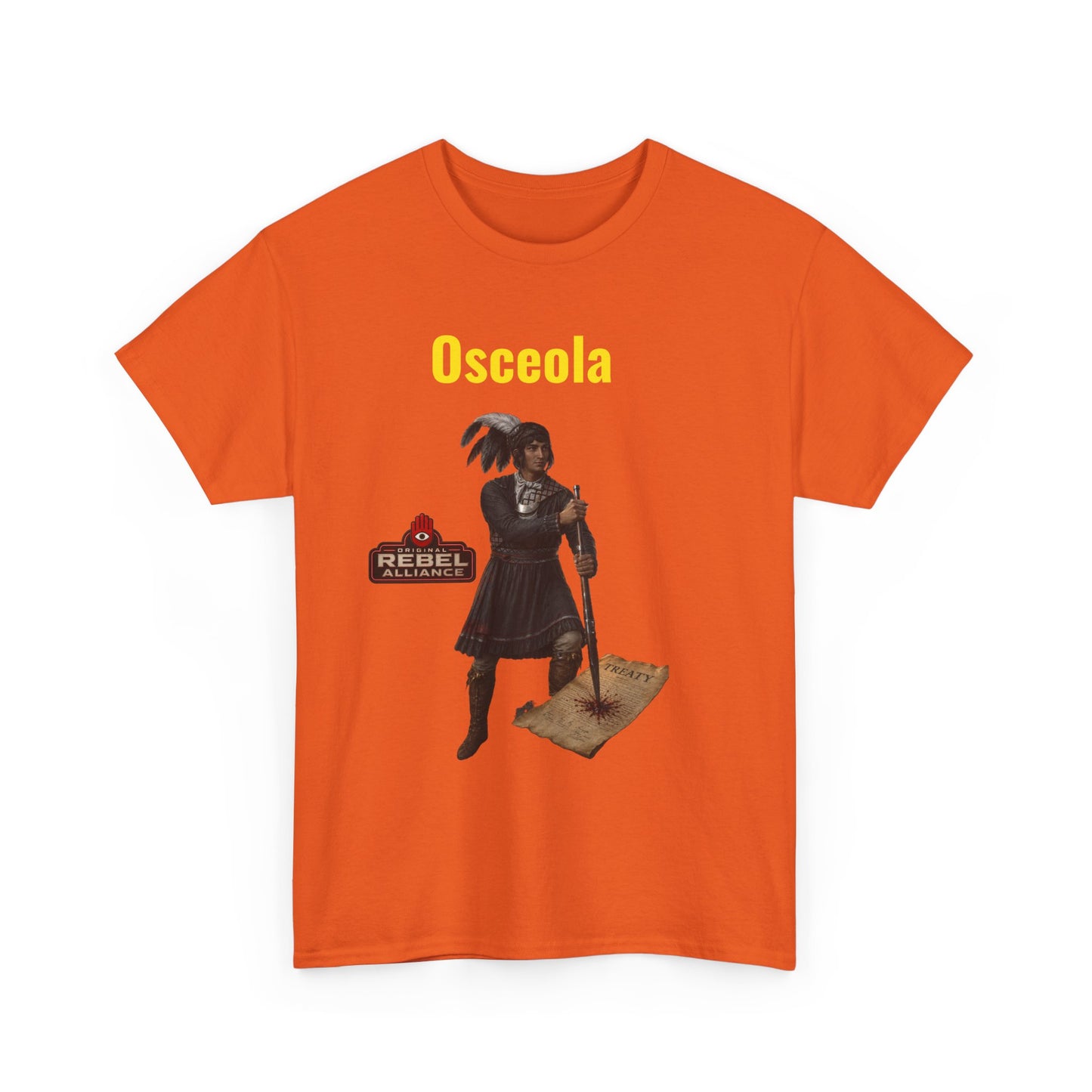 Osceola T-Shirt — Seminole Rebel Historical Tribute Tee