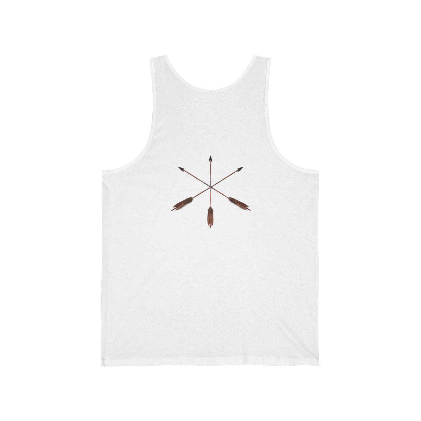 Masks Graphic Tank Top — Boho Festival Summer Tee