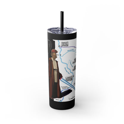 Blackhawk Skinny Tumbler 20oz – "BlackHawk could teach Yoda" Design