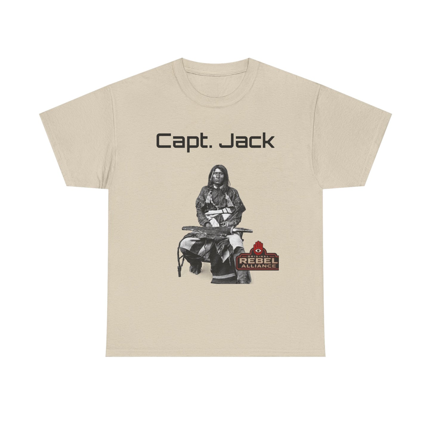 Capt. Jack Graphic Tee — Rebel Archer Vintage Arrow Back Print