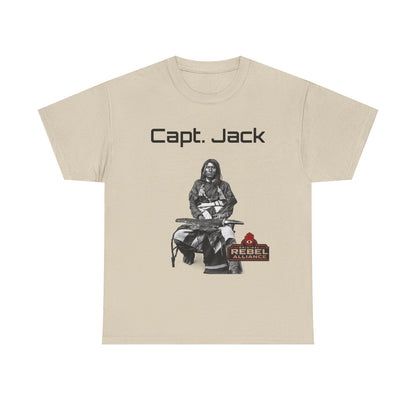 Capt. Jack Graphic Tee — Rebel Archer Vintage Arrow Back Print