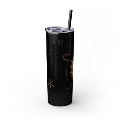 Wyandotte Skinny Tumbler with Straw, 20oz