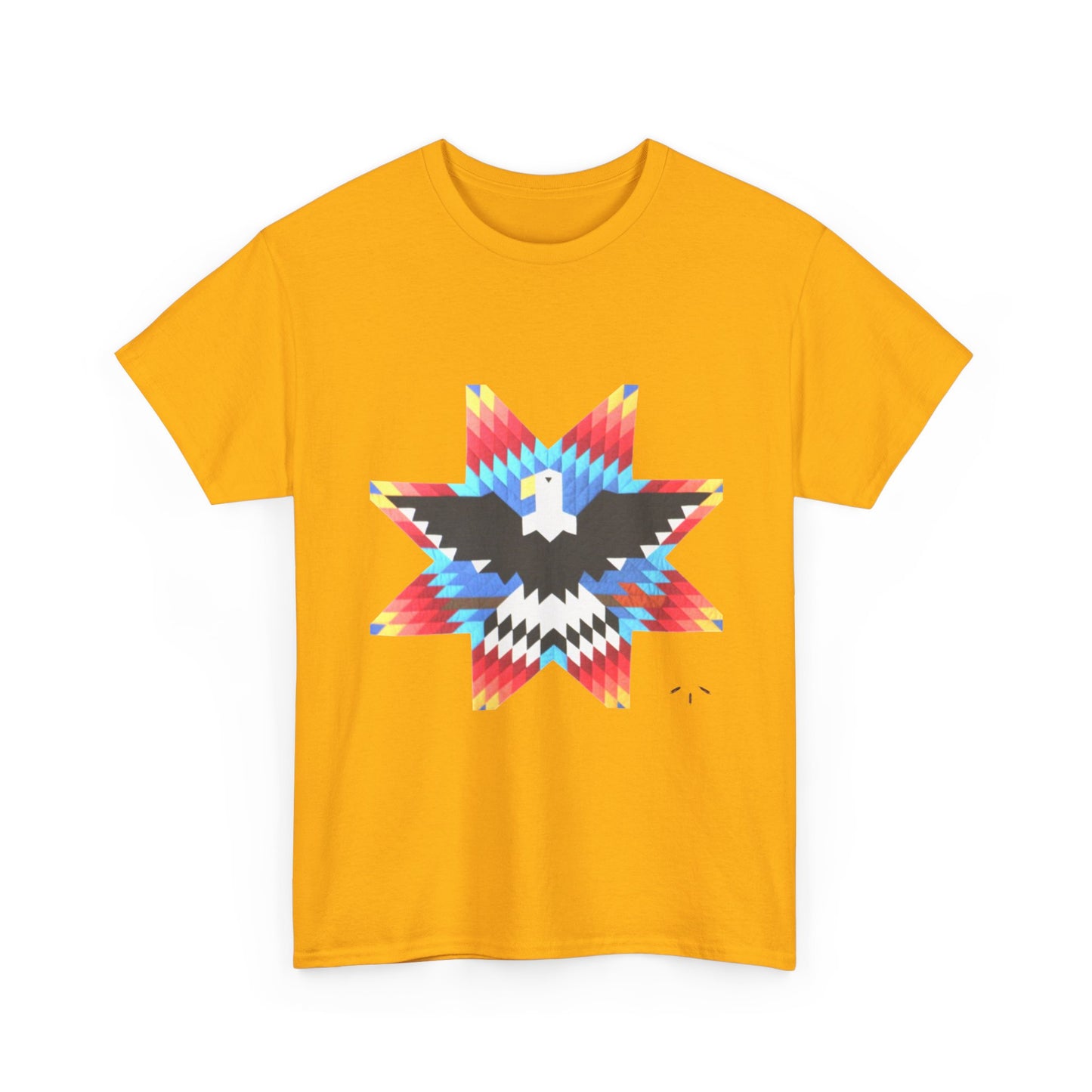 Native Star Eagle Graphic Tee with Arrow Backprint