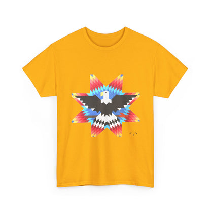 Native Star Eagle Graphic Tee with Arrow Backprint