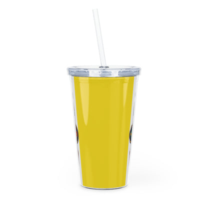 Anglo Joe's Tulsa, OK Tumbler with Straw — Retro City & Dog Design