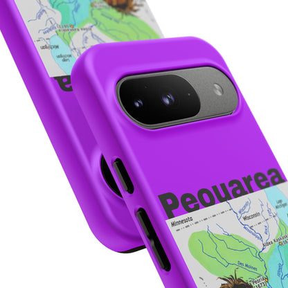 Peoria Phone Case — 'Peouarea' Dreamcatcher Shield Design