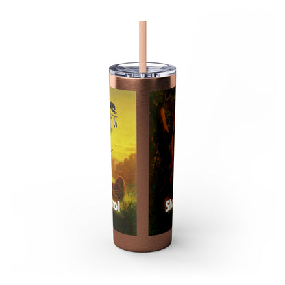 Shawnee East Skinny Tumbler with Straw, 20oz