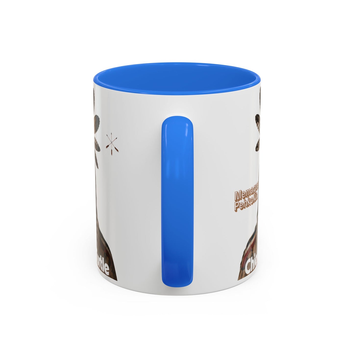 Miami Ceramic Mug — 'Chief Little Turtle' Native Warrior Portrait (11oz & 15oz)