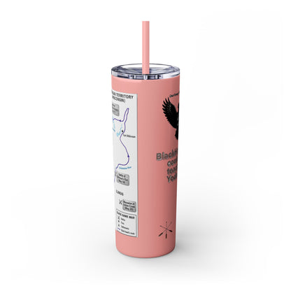 Blackhawk Skinny Tumbler 20oz – "BlackHawk could teach Yoda" Design
