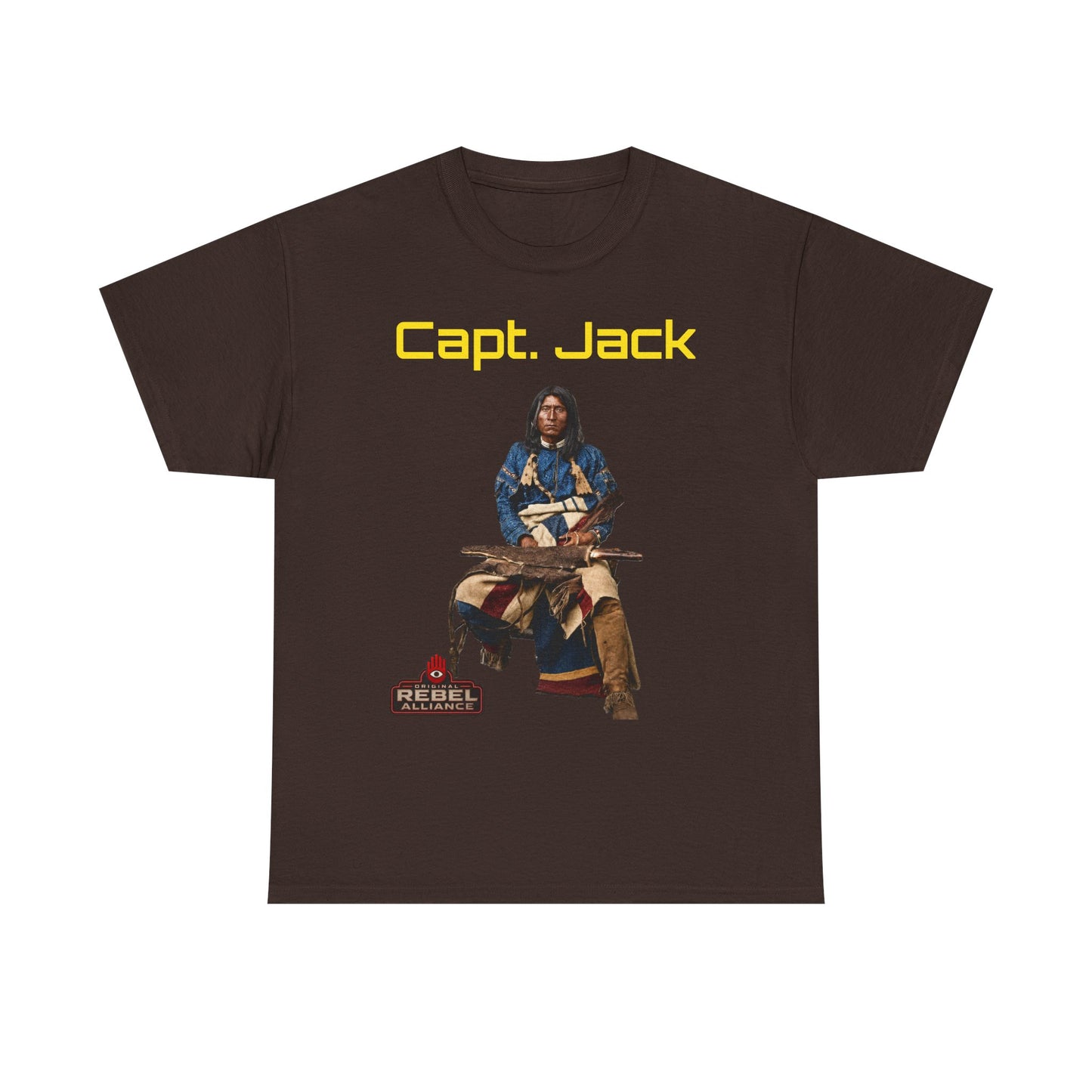 Capt. Jack Graphic Tee — Vintage Captain Illustration Shirt