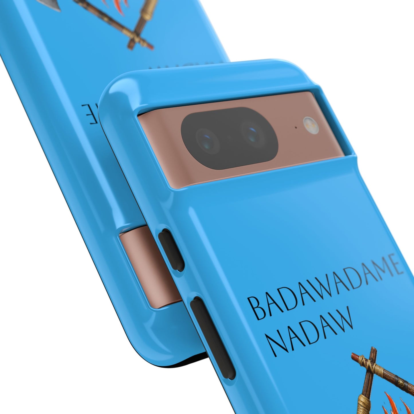 Pottawatomi Tough Cases: 'Badawadame Nadaw' Campfire & Tools Phone Case