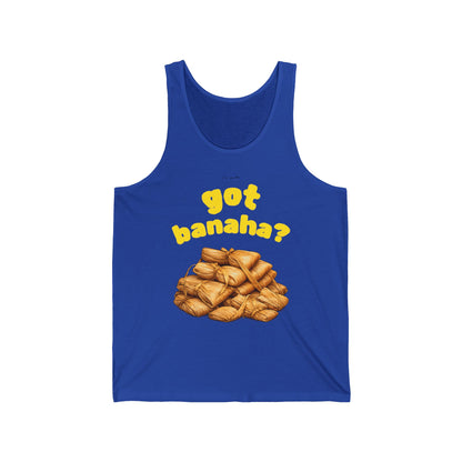 Got Banaha? Funny Banana Bread Stack Tank Top
