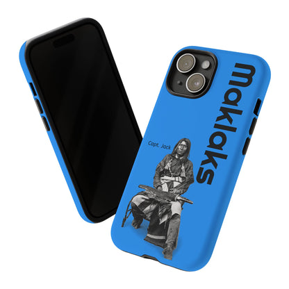 Modoc Blue 'Maklaks' Tough Phone Case with Eagle Drum Design