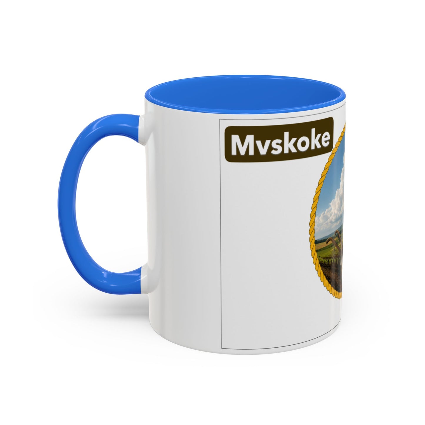 Muscogee Scenic Harvest Coffee Mug – Rustic Countryside Landscape 11oz/15oz